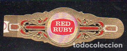 Vitolas de colecci&oacute;n: VITOLA CLASICA: 046018, RED RUBY, PROCEDENCIA ESTADOS UNIDOS.