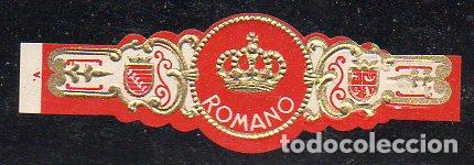 Vitolas de colecci&oacute;n: VITOLA CLASICA: 046025, TEMA CORONAS, ROMANO, BELGICA.