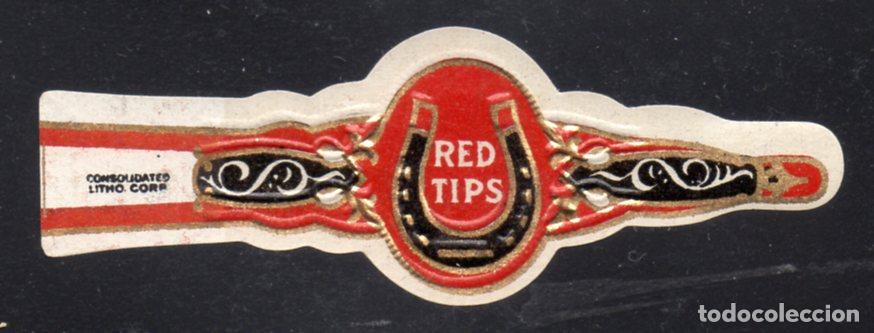 Vitolas de colecci&oacute;n: VITOLA CLASICA: 041010, TEMA HERRADURAS, RED TIPS, PROCEDENCIA U.S.A.