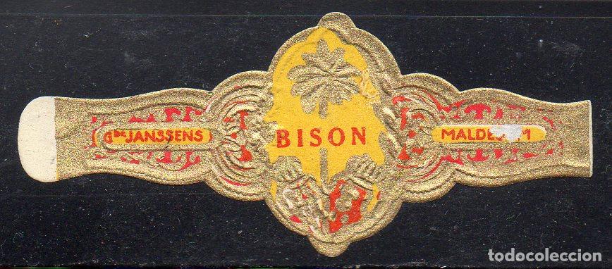 Vitolas de colecci&oacute;n: VITOLA CLASICA: 051006, TEMA ARBOLES, BISON, JANSSENS