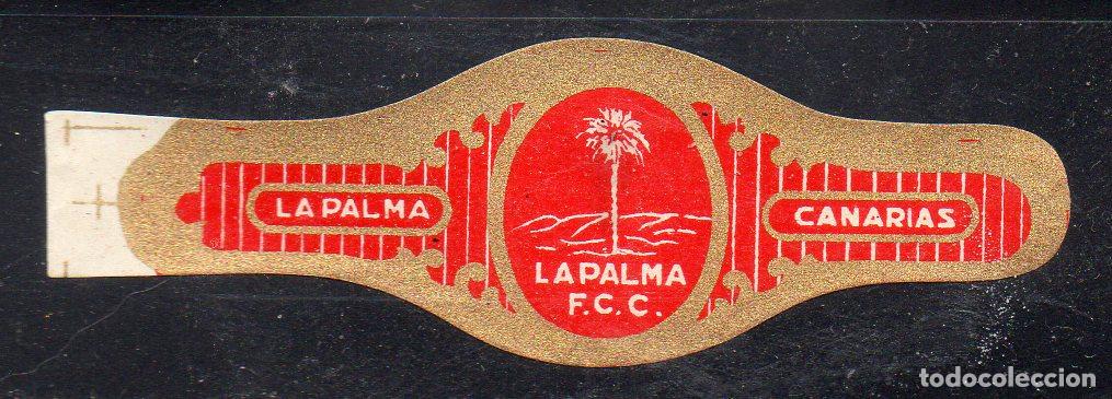 Vitolas de colecci&oacute;n: VITOLA CLASICA: 051009, TEMA ARBOLES, F.C.C. LA PALMA, ISLAS CANARIAS, GRANDE, TALON IZQUIERDA