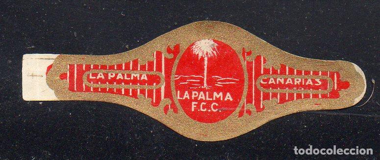 Vitolas de colecci&oacute;n: VITOLA CLASICA: 051011, TEMA ARBOLES, F.C.C. LA PALMA, ISLAS CANARIAS, MEDIANA