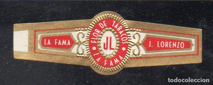 Vitolas de colecci&oacute;n: VITOLA CLASICA: 051020, LA FAMA, J. LORENZO, ISLAS CANARIAS