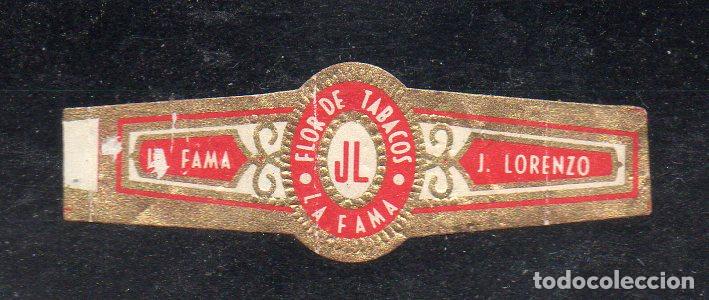 Vitolas de colecci&oacute;n: VITOLA CLASICA: 051021, LA FAMA, J. LORENZO, ISLAS CANARIAS, PEQUE&Ntilde;A