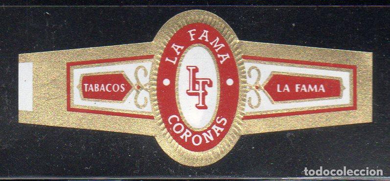 Vitolas de colecci&oacute;n: VITOLA CLASICA: 051022, TABACOS LA FAMA, CORONAS, ISLAS CANARIAS