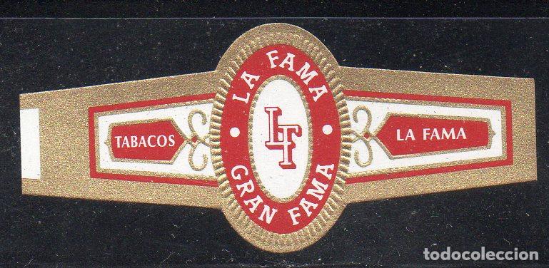 Vitolas de colecci&oacute;n: VITOLA CLASICA: 051026, TABACOS LA FAMA, GRAN FAMA, ISLAS CANARIAS