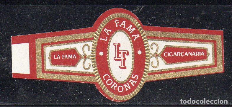 Vitolas de colecci&oacute;n: VITOLA CLASICA: 051030, LA FAMA, CIGARCANARIA, CORONAS, ISLAS CANARIAS, BURDEOS