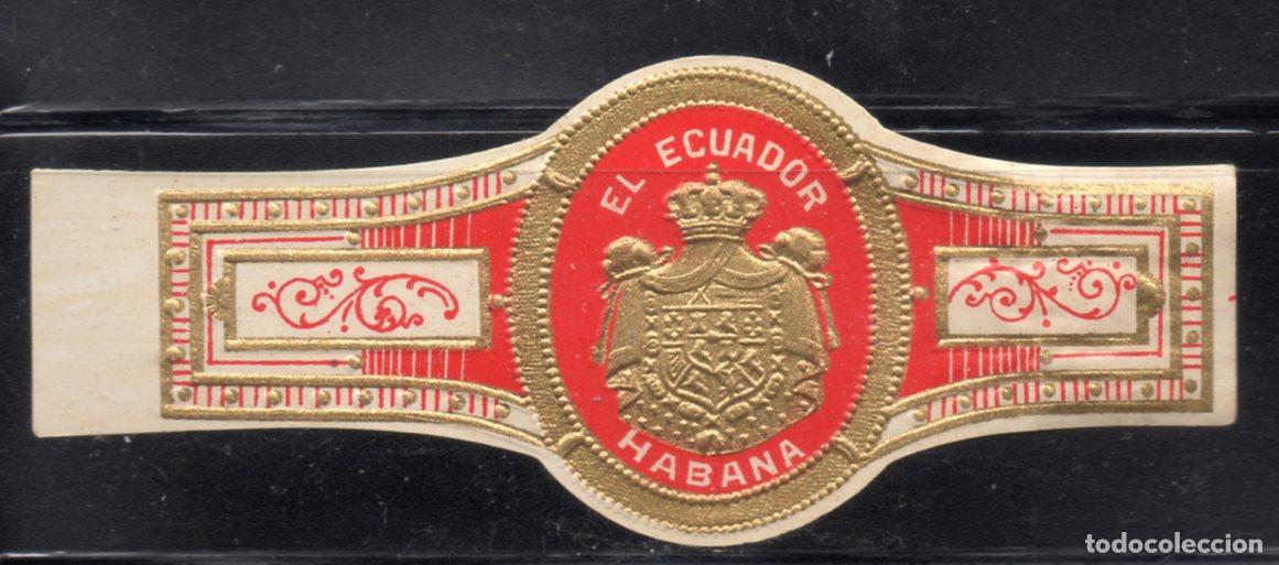 Vitolas de colecci&oacute;n: VITOLA CLASICA: 176018, EL ECUADOR, CUBA, GRANDE.