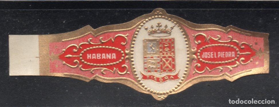 Vitolas de colecci&oacute;n: VITOLA CLASICA: 176023, TEMA ESCUDOS, JOSE L. PIEDRA, CUBA.