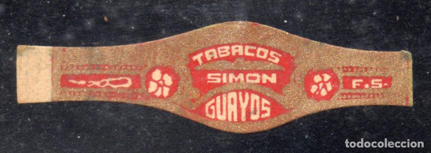 Vitolas de colecci&oacute;n: VITOLA CLASICA: 176028, TABACOS SIMON, GUAYOS, LAS VILLAS, CUBA.