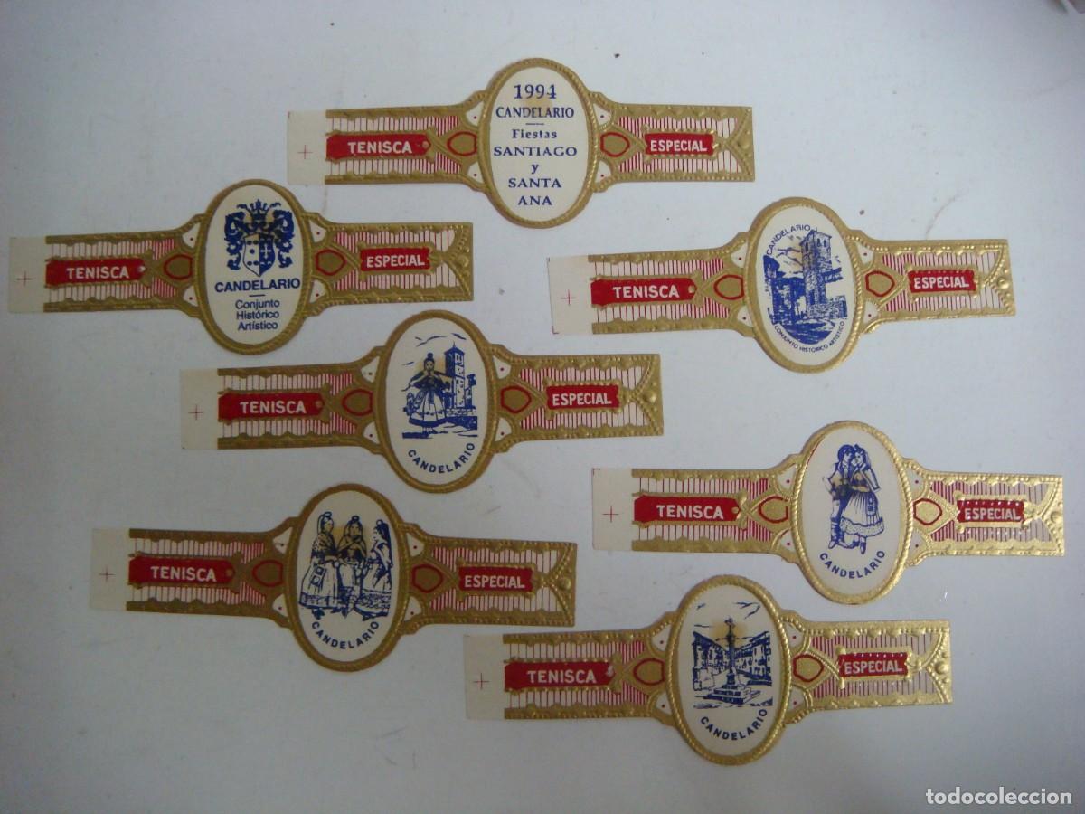 Vitolas de colecci&oacute;n: VITOLAS COLECCION DE TENISCA 1994 CANDELARIO 7 VITOLAS-N&ordm;-5