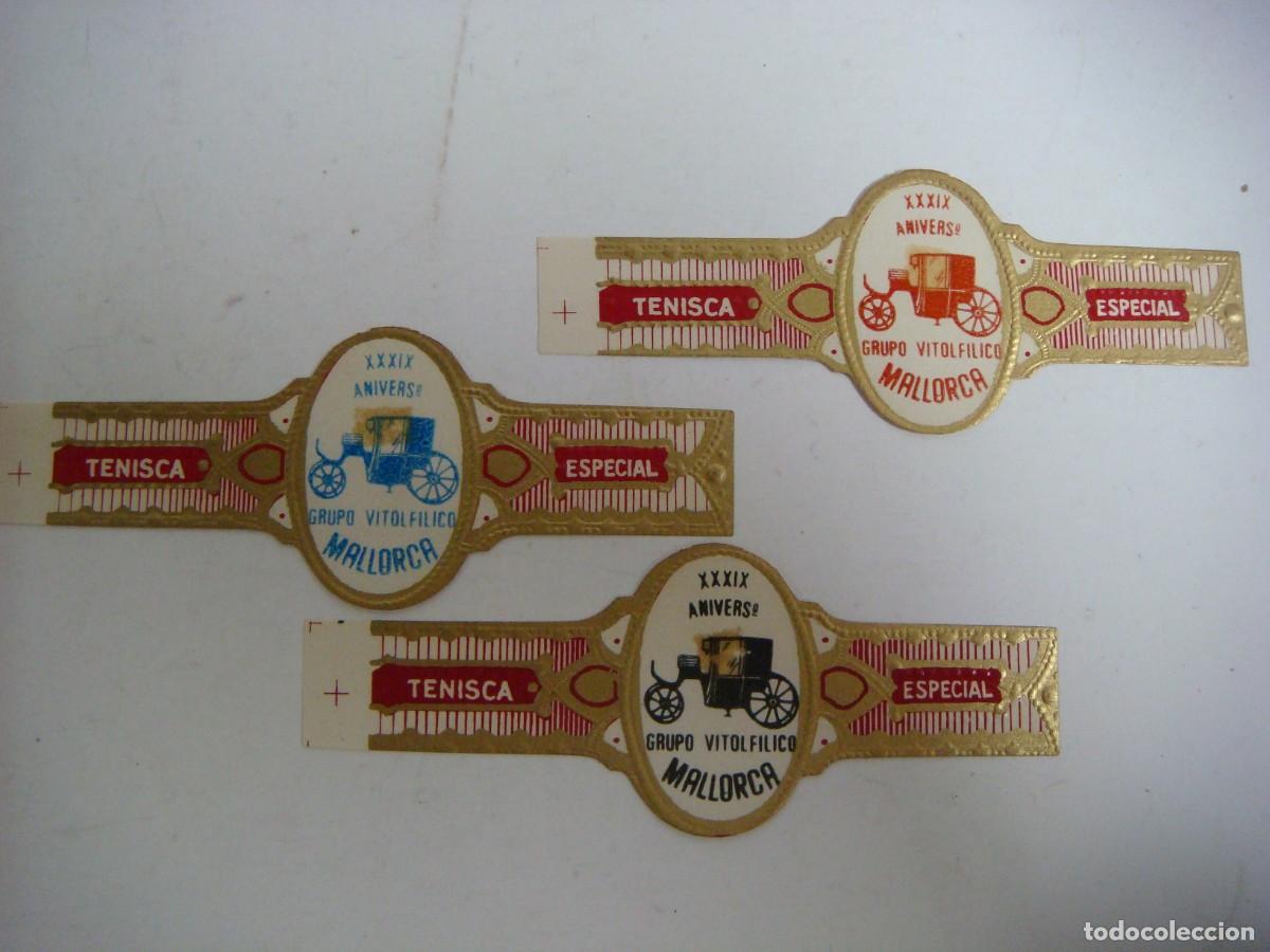 Vitolas de colecci&oacute;n: VITOLAS COLECCION DE TENISCA XXXIX ANIVERS&ordm; MALLORCA-3 VITOLAS-N&ordm;-6