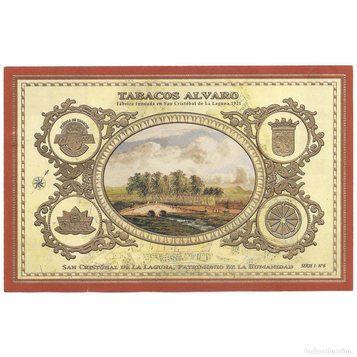Vitolas de colecci&oacute;n: VITOLA - CUBREPUROS - L&Aacute;MINA | DON &Aacute;LVARO - SERIE 1 - 6/6 | Tenerife - Canarias - La Laguna