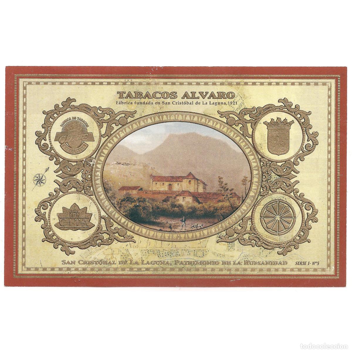 Vitolas de colecci&oacute;n: VITOLA - CUBREPUROS - L&Aacute;MINA | DON &Aacute;LVARO - SERIE 1 - 5/6 | Tenerife - Canarias - La Laguna