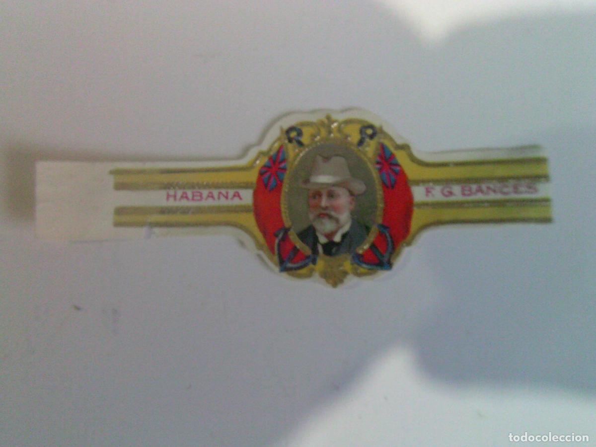 Vitolas de colecci&oacute;n: Vitola antigua Habana F.G. Bances