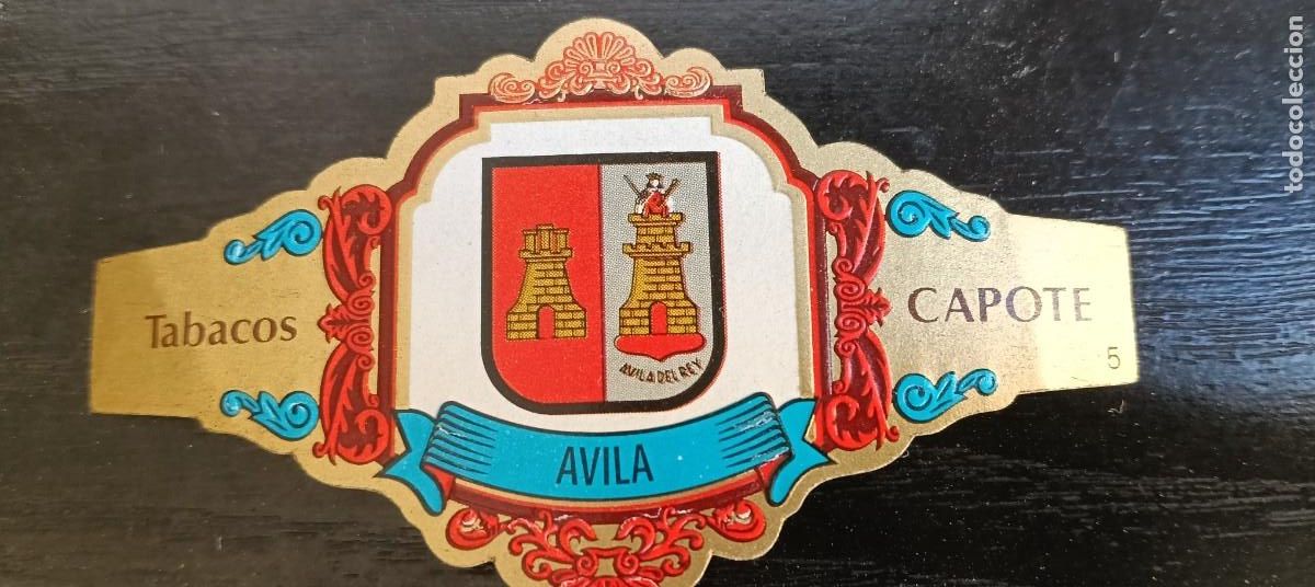 Vitolas de colecci&oacute;n: Tabacos Capote &Aacute;vila