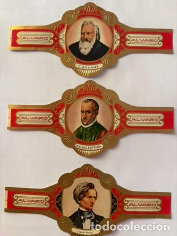 Vitolas de colecci&oacute;n: colecci&oacute;n de nueve vitolas de ALVARO