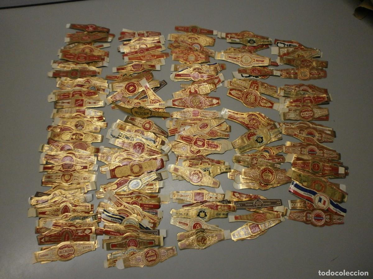 Vitolas de colecci&oacute;n: n&ordm;2 gran lote de vitolas puros habanos cuba jose gener partagas henry clay montecristo y mas