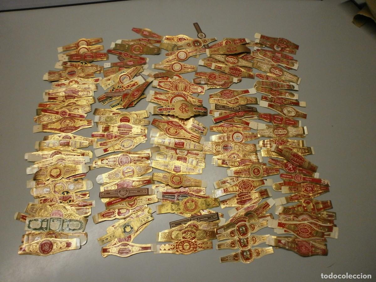 Vitolas de colecci&oacute;n: n&ordm;4 gran lote de vitolas puros habanos cuba jose gener partagas henry clay montecristo y mas