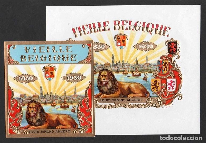 Vitolas de colecci&oacute;n: Vitolas, original litograf&iacute;as. Conjunto 2 litograf&iacute;as tabaqueras antiguas. El Marino.