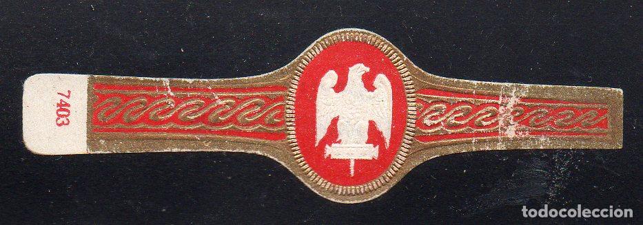 Vitolas de colecci&oacute;n: VITOLA CLASICA: 053009, AGUILAS HERALDICAS, TALON 7403