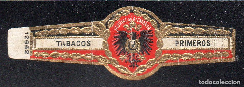 Vitolas de colecci&oacute;n: VITOLA CLASICA: 053022, AGUILAS HERALDICAS, GLORIAS DE ALEMANIA, TALON 12662