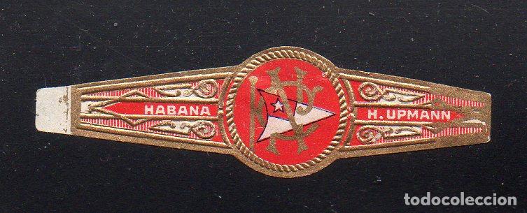 Vitolas de colecci&oacute;n: VITOLA CLASICA: 053038, TEMA BANDERAS, H. UPMANN, CUBA