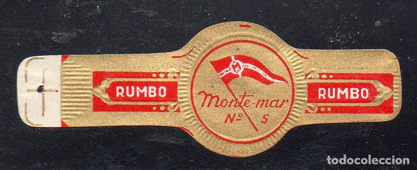 Vitolas de colecci&oacute;n: VITOLA CLASICA: 053040, TEMA BANDERAS, MONTEMAR N&ordm; 5, RUMBO, ISLAS CANARIAS