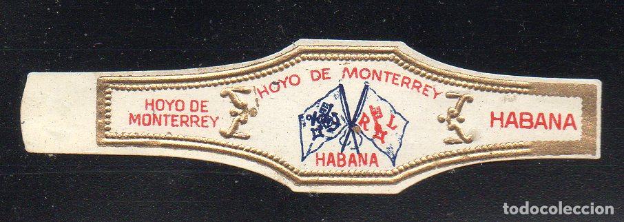 Vitolas de colecci&oacute;n: VITOLA CLASICA: 053059, TEMA BANDERAS, HOYO DE MONTERREY, CUBA