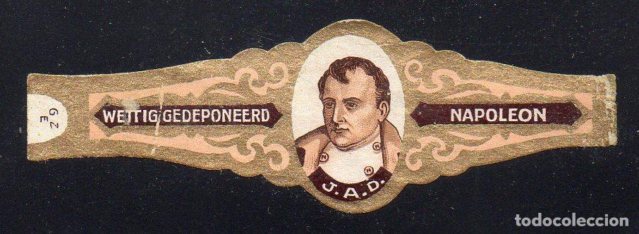 Vitolas de colecci&oacute;n: VITOLA CLASICA: 054012, MILITARES Y POLITICOS DE FRANCIA, NAPOLEON, J.A.D. TALON GZE