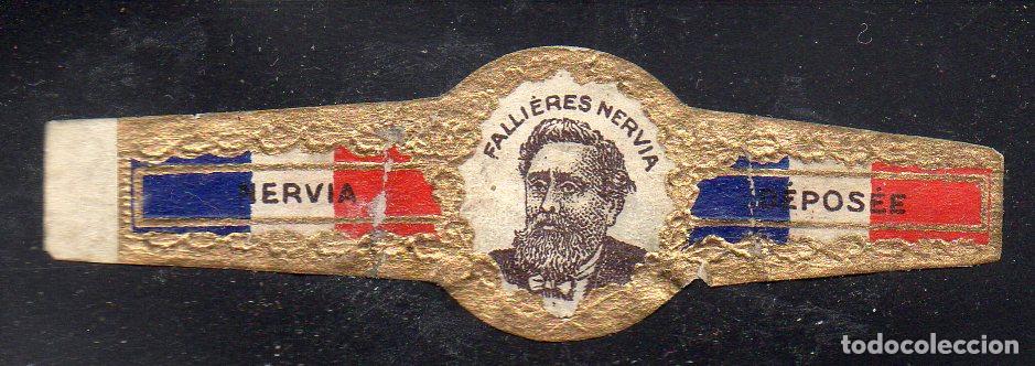 Vitolas de colecci&oacute;n: VITOLA CLASICA: 054035, POLITICOS Y MILITARES FRANCIA, FALLIERES, NERVIA