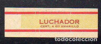 Vitolas de colecci&oacute;n: VITOLA CLASICA: 056010, LUCHADOR, ARGENTINA.
