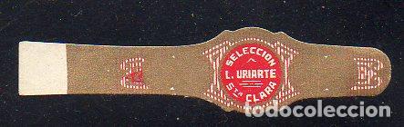 Vitolas de colecci&oacute;n: VITOLA CLASICA: 056012, L. URIARTE, SANTA CLARA, CUBA.