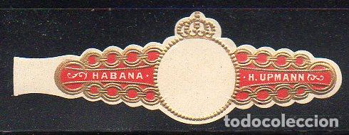 Vitolas de colecci&oacute;n: VITOLA CLASICA: 056023, H. UPMANN, CUBA, EN BLANCO.