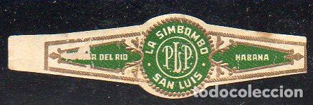 Vitolas de colecci&oacute;n: VITOLA CLASICA: 056025, LA SIMBOMBO, PINAR DEL RIO, CUBA.