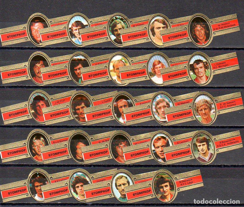 Vitolas de colecci&oacute;n: STOMPKOP, FUTBOLISTAS, SERIE 4&ordf;, F.P. 24 VITOLAS, SERIE COMPLETA.