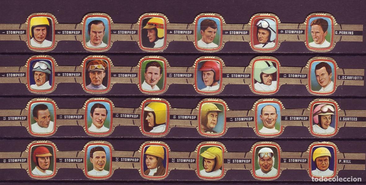 Vitolas de colecci&oacute;n: STOMPKOP, PILOTOS DE CARRERAS, F.P. 24 VITOLAS, SERIE COMPLETA.