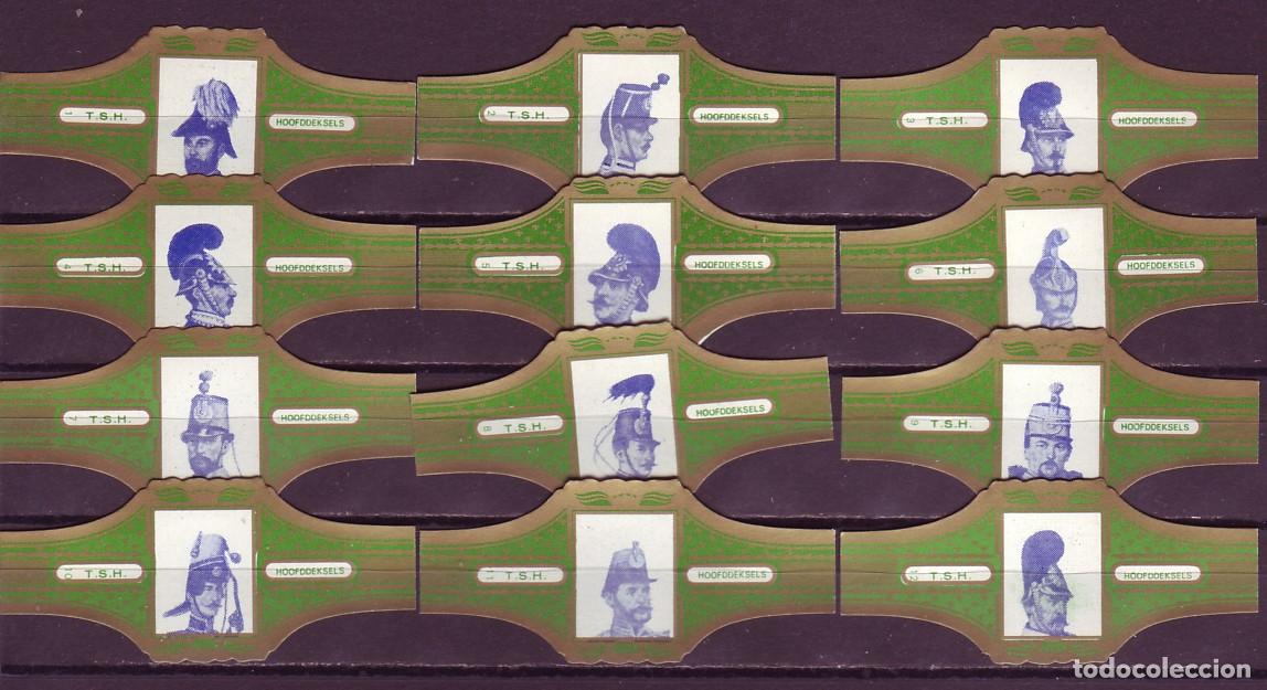 Vitolas de colecci&oacute;n: T.S.H. KEPIS Y MORRIONES, VERDE, 12 VITOLAS, SERIE COMPLETA.