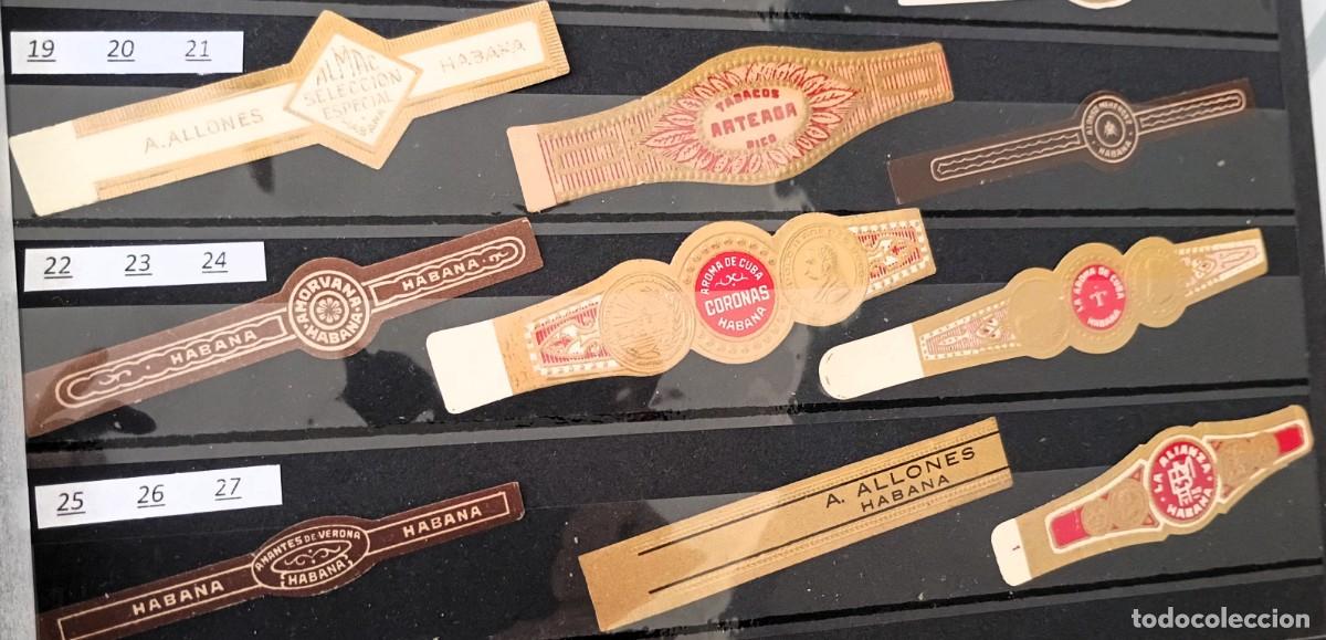 Vitolas de colecci&oacute;n: Chinchal, Oferta Lote 9 Vitolas cubanas clasicas, de coleccion, todas diferentes, Set 3