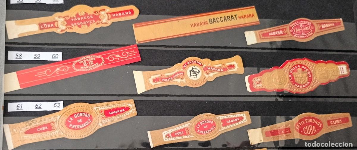 Vitolas de colecci&oacute;n: Chinchal, Oferta Lote 9 Vitolas cubanas clasicas, de coleccion, todas diferentes, Set 7