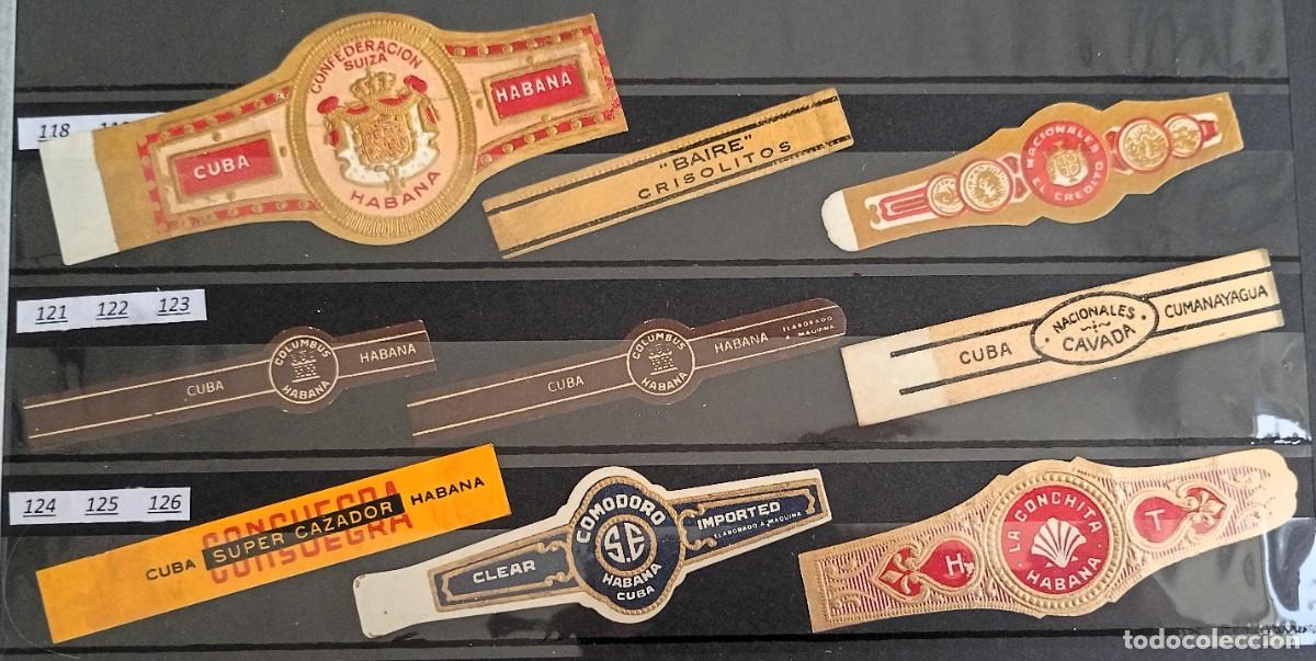 Vitolas de colecci&oacute;n: Chinchal, Oferta Lote 9 Vitolas cubanas clasicas, de coleccion, todas diferentes, Set 14