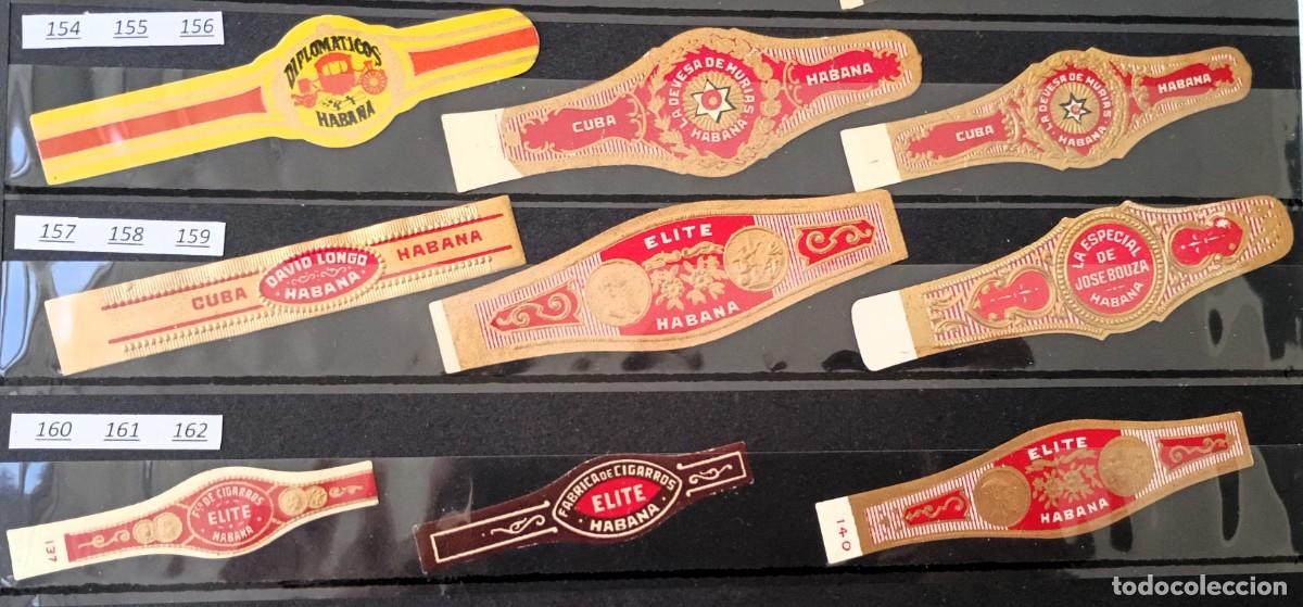 Vitolas de colecci&oacute;n: Chinchal, Oferta Lote 9 Vitolas cubanas clasicas, de coleccion, todas diferentes, Set 18
