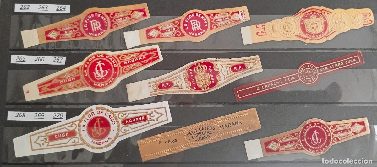 Vitolas de colecci&oacute;n: Chinchal, Oferta Lote 9 Vitolas cubanas clasicas, de coleccion, todas diferentes, Set 30