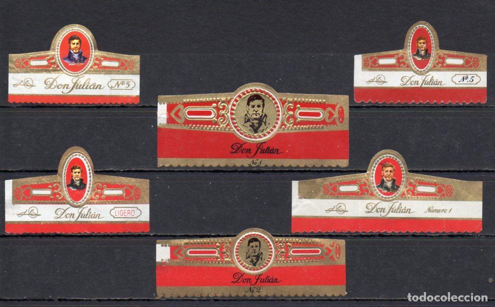 Vitolas de colecci&oacute;n: VITOLA CLASICA: LOTE 068, TEMA PERSONAJES, DON JULIAN.