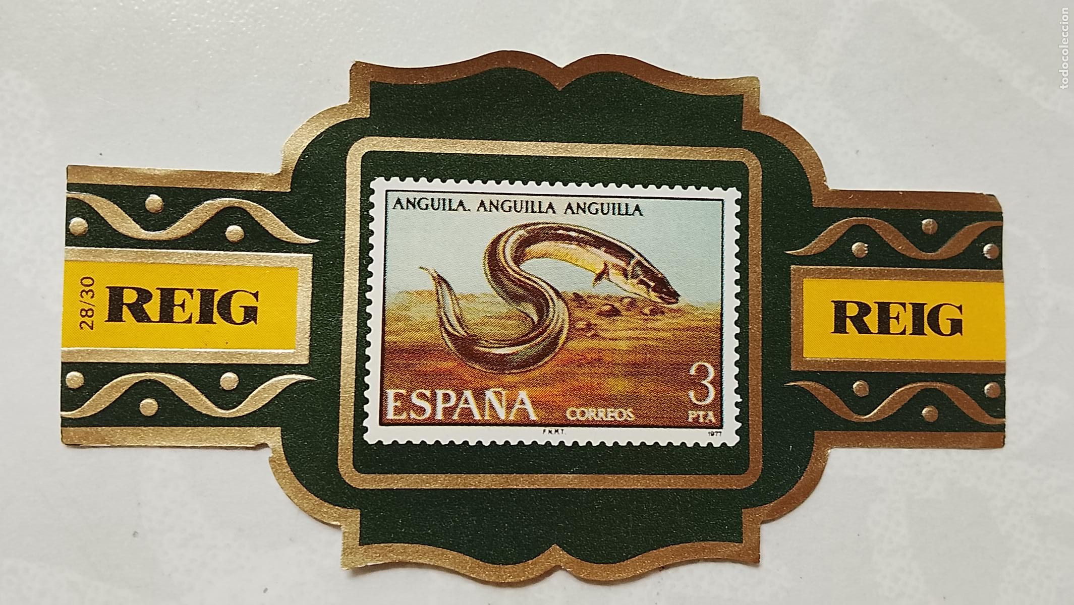Vitolas de colecci&oacute;n: vitola de puros o tabacos REIG - LA DE LA FOTO - OFERTAS POR LOTES COMBINADOS - COLECIONISMO