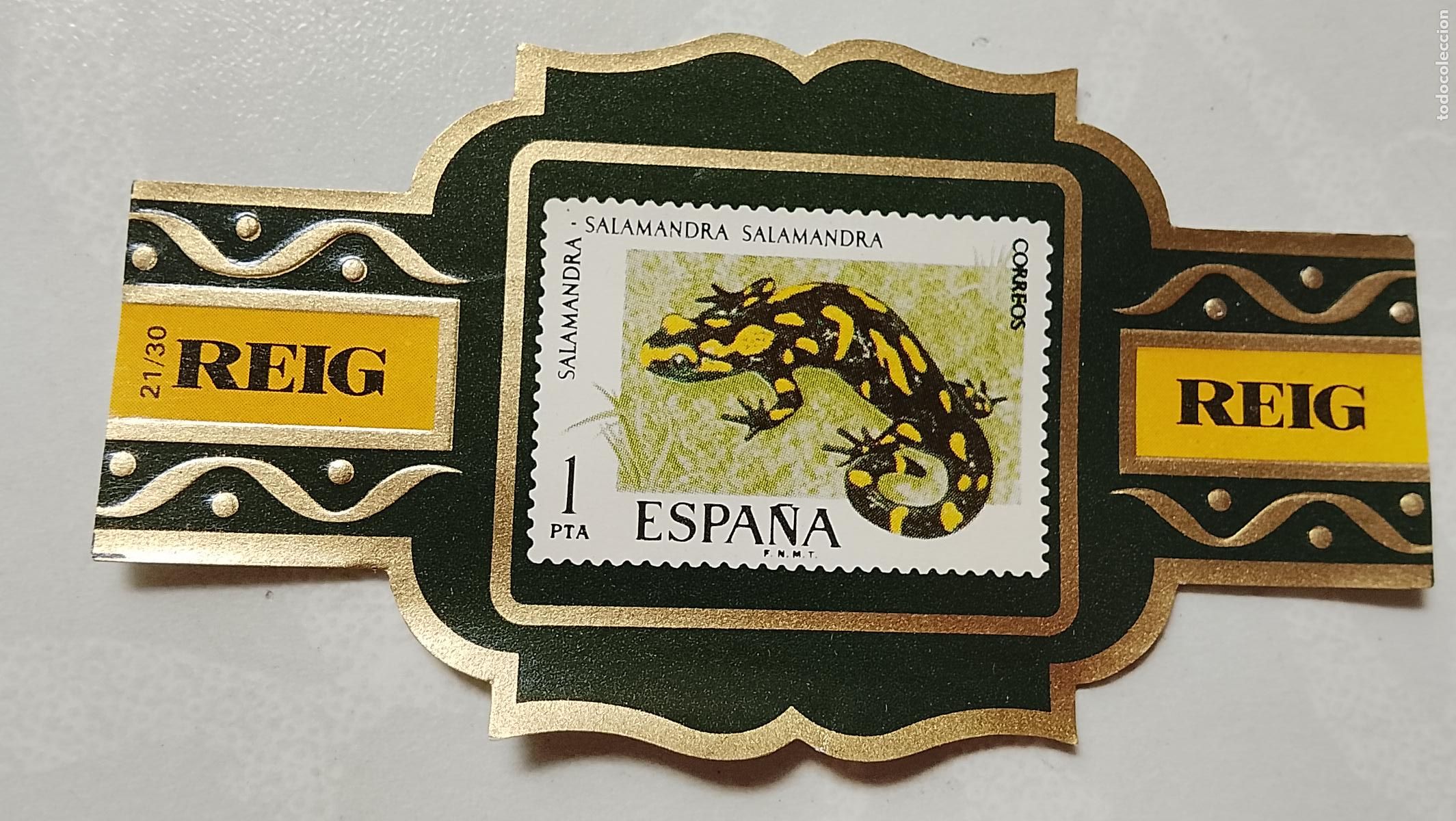 Vitolas de colecci&oacute;n: vitola de puros o tabacos REIG - LA DE LA FOTO - OFERTAS POR LOTES COMBINADOS - COLECIONISMO