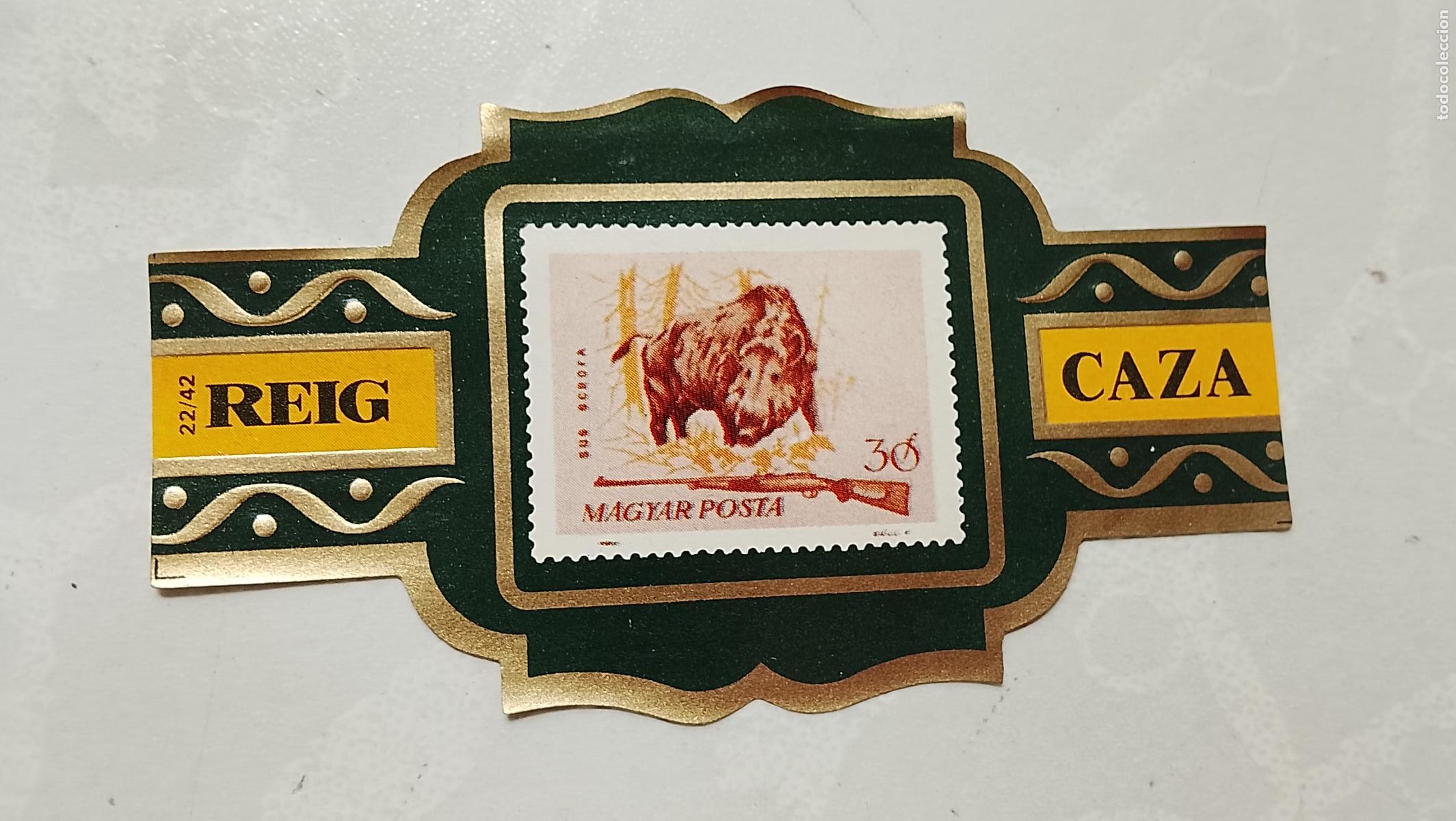 Collection cigar bands: vitola de puros o tabacos REIG - LA DE LA FOTO - OFERTAS POR LOTES COMBINADOS - COLECIONISMO