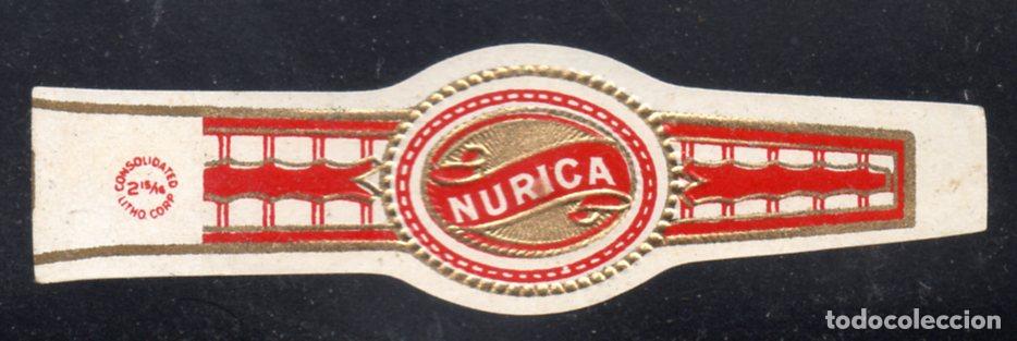 Vitolas de colecci&oacute;n: VITOLA CLASICA: 186014, TEMA FAUNA, PECES, NURICA.