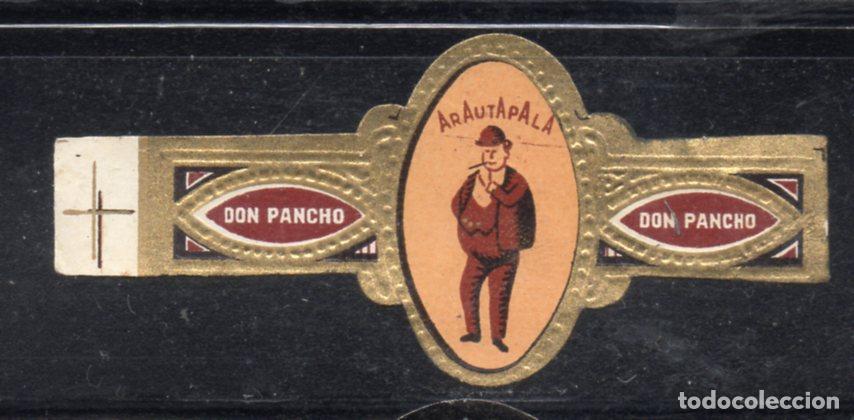 Vitolas de colecci&oacute;n: VITOLA CLASICA: 186024, TEMA PERSONAJES, DON PANCHO, ARAUTAPALA, ISLAS CANARIAS.