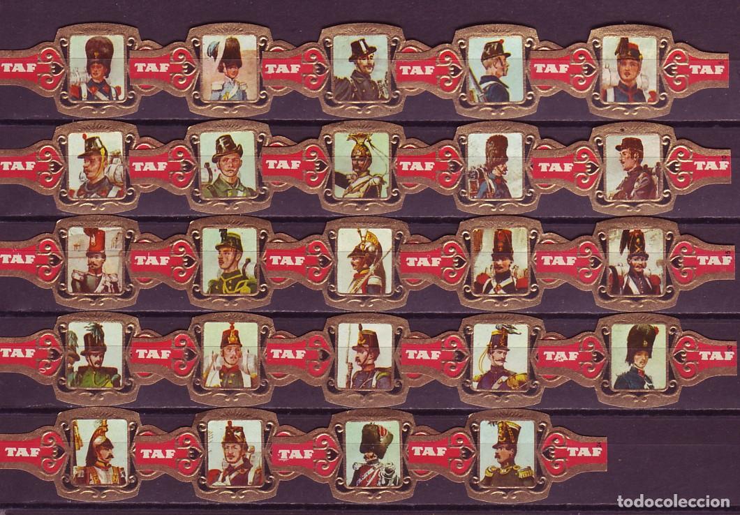 Vitolas de colecci&oacute;n: TAF, KEPIS Y MORRIONES, 24 VITOLAS, SERIE COMPLETA.